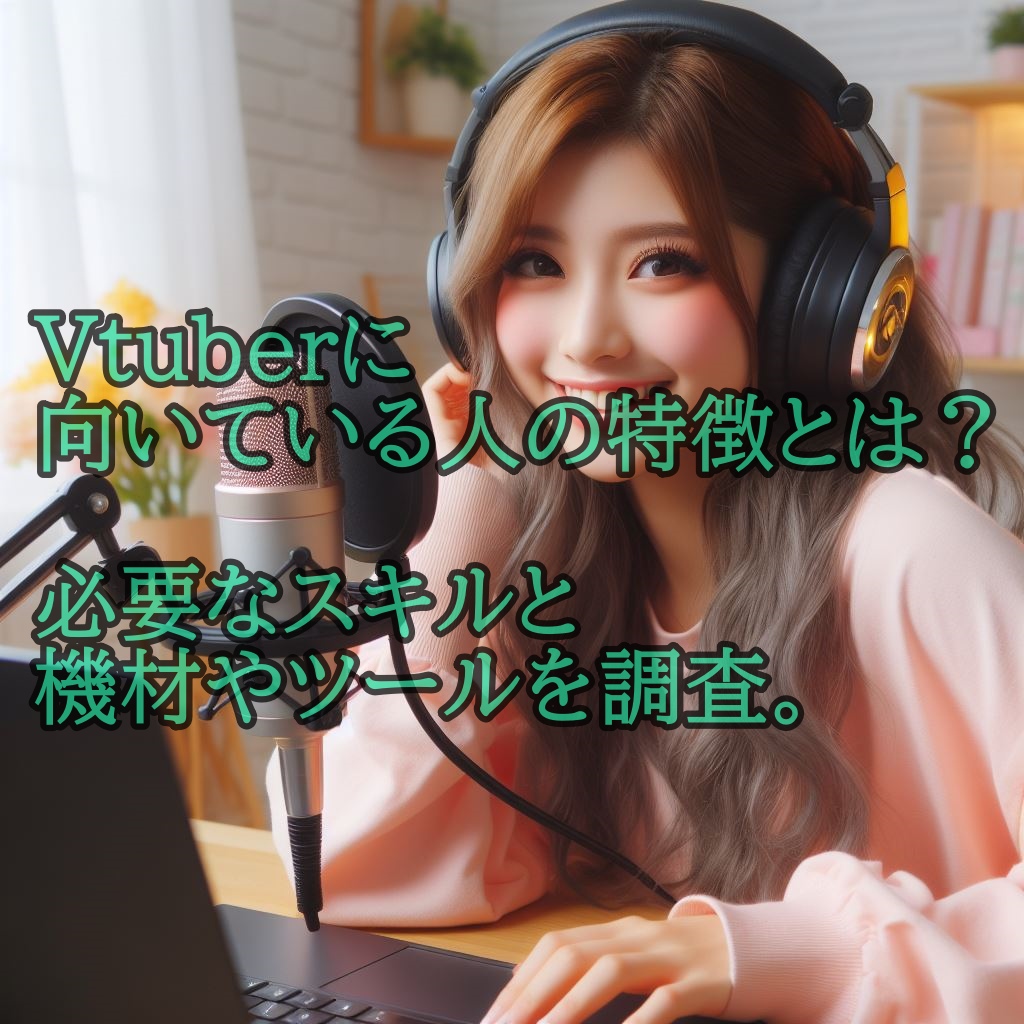 Vtuberに向いている人の特徴とは